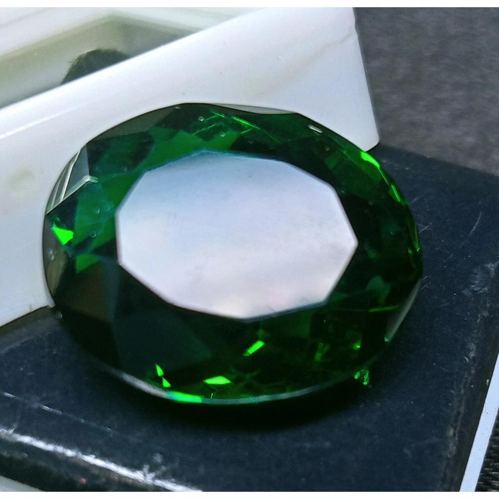 Excellent Tourmaline Green Color AAA 14.25 Ct Oval Loose Gemstone