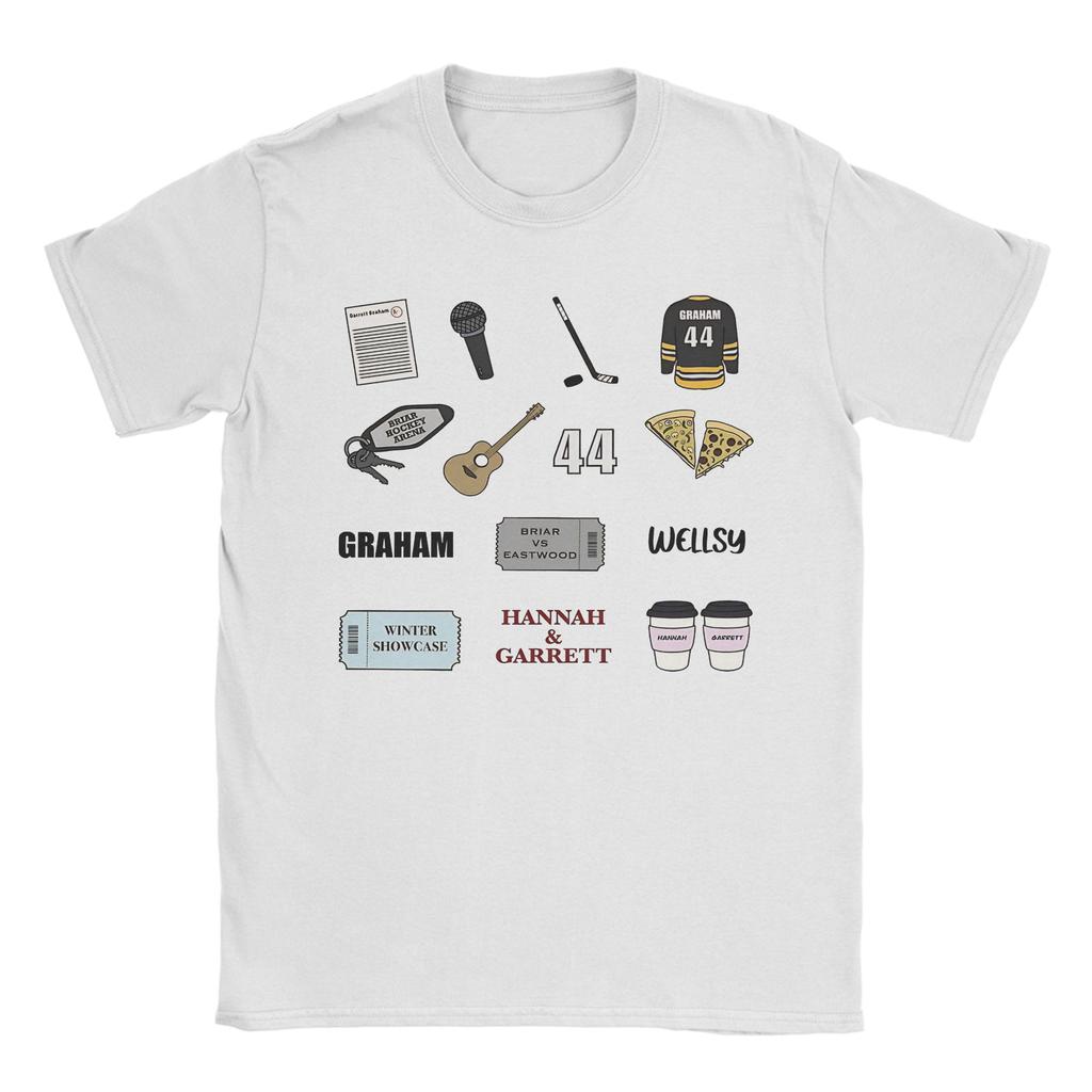 Off Campus Garrett Grahams Dean Laurentis Logan Tucker Briar University Tshirt 100 Cotton T Shirt Short Sleeve Teestops