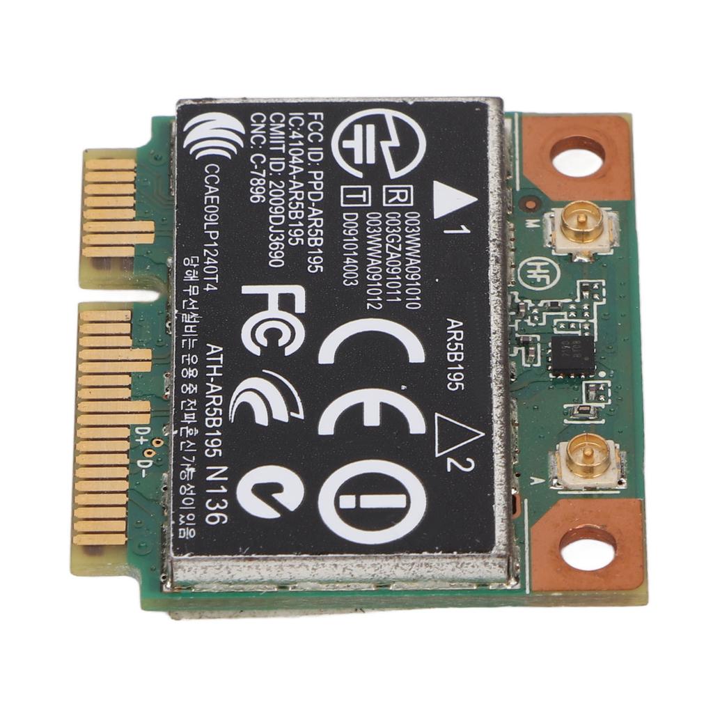 150Mbps WiFi Network Card for HP430 431 435 436 4530S Bluetooth 3.0 Plug and Play Mini PCIE WiFi Network Card