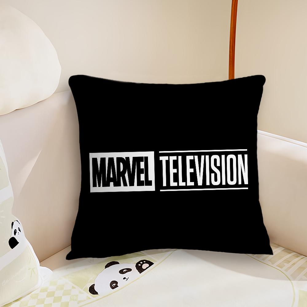 Cool Anime Comfortable Soft Logo Pillow Case The for Sofa Living Room A-Avengers Home Office Decor Protective Covers M-MARVELs