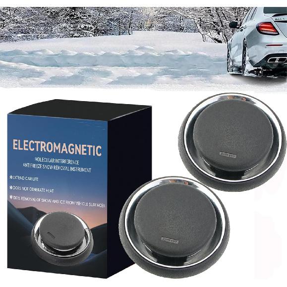 

Solar Electromagnetic Molecular Interference Freeze and Snow Remover Anti-Freeze Electromagnetic Car Snow Removal Device, 2025 Upgrade Antifreeze 2