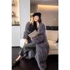 Fox Fur Coat Women's Long New Winter Faux Fur Coat Fashion Young Thickened Coat