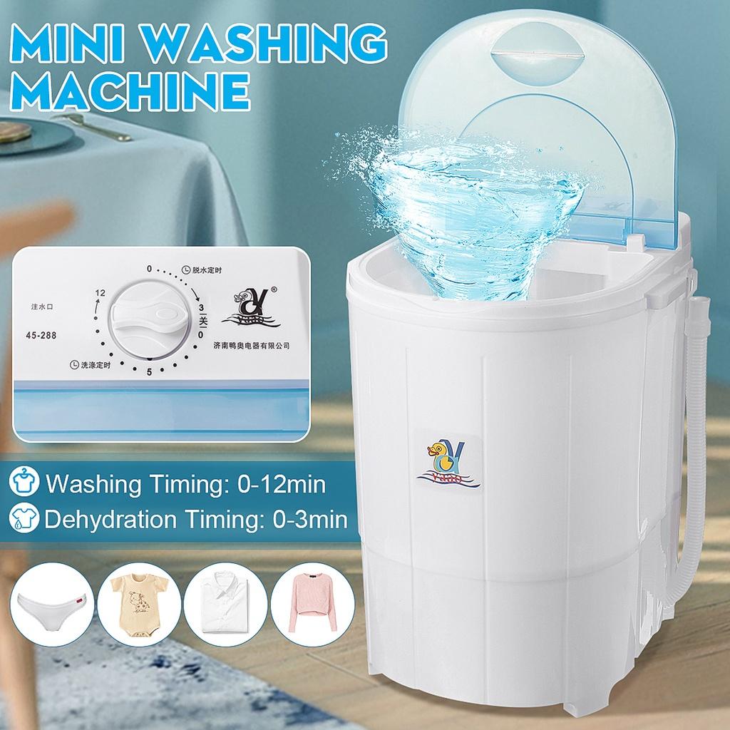 2kg Portable Clothing Laundry Washing Machine Single Barrel Mini Washing Machine Washer And Dehydration 250W