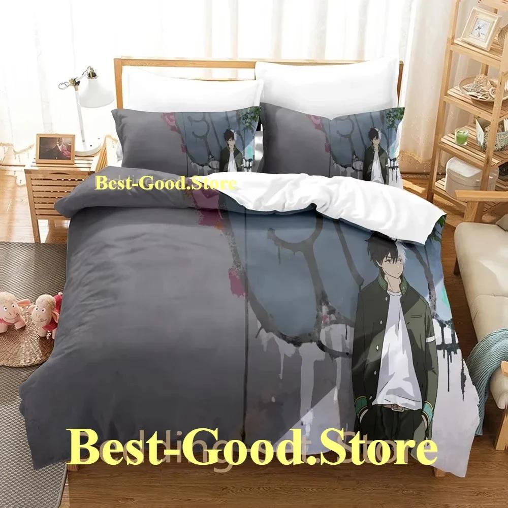 Fashion Anime WIND BREAKER Beding Set Printed Bed Linen Set With Pilowcase Bed Soft Duvet Cover Soft Single Double Quen Super King-Sized Dimensionsd