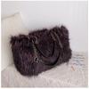 New Fashion Women's Designer Bag Soft Fur Quality Large Capacity Shoulder Bag Chain Large Bags