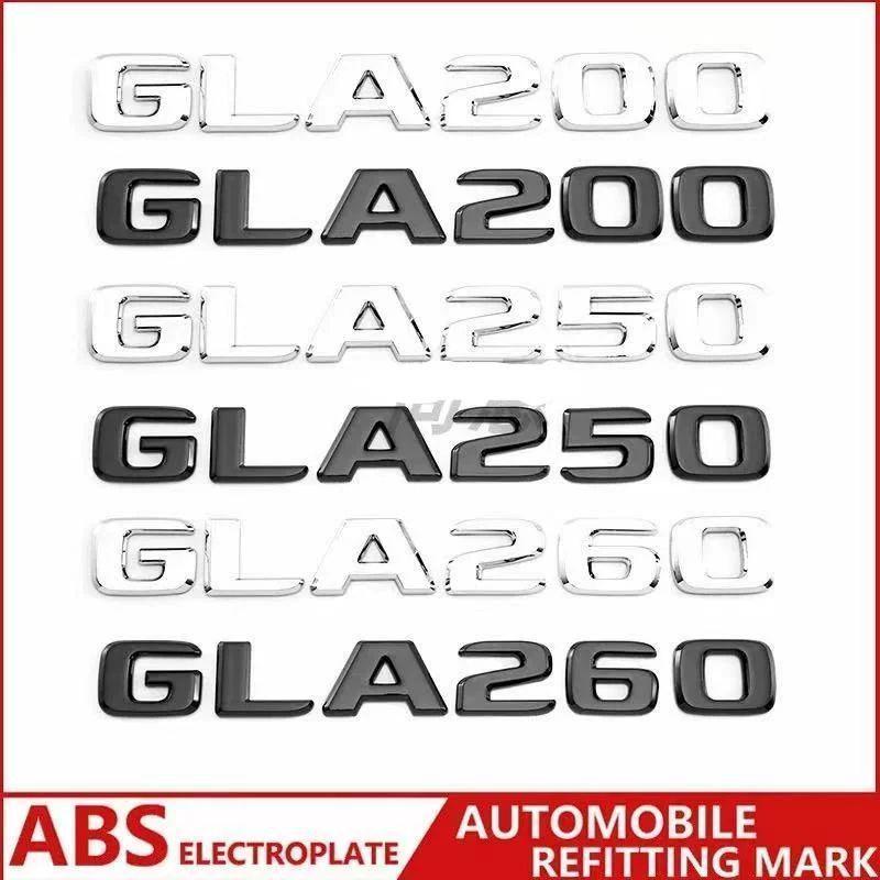 Compatible with Mercedes GLA180 GLA200 GLA260 AMG Tail Badge Emblem Letter Sticker Logo