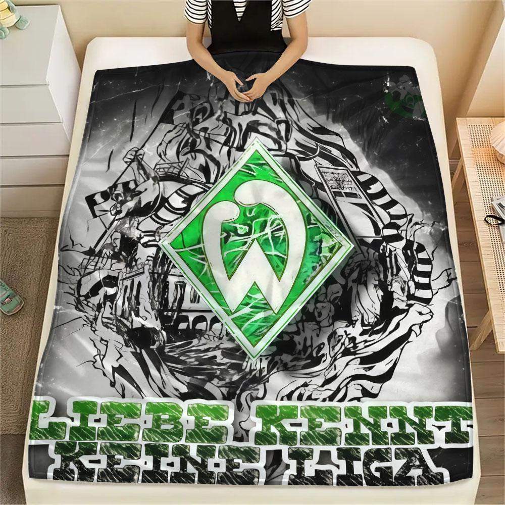 SV Werder Bremen Flanelldecke, Hohe Qualität, Bequem für alle Jahreszeiten, Heimdekoration, Wärme und Komfort