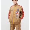 adidas Originals Trefoil X Eric Emanuel McDonalds Striped Sports Jacket 1 Men Outerwear Brown HI5589