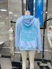 Women's Loose Hoodie with Letter Print and Kangaroo Pocket