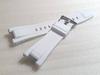 Rubber GST Compatible with [ ] G-SHOCK Strap, Waterproof, White, (Compatible GST)