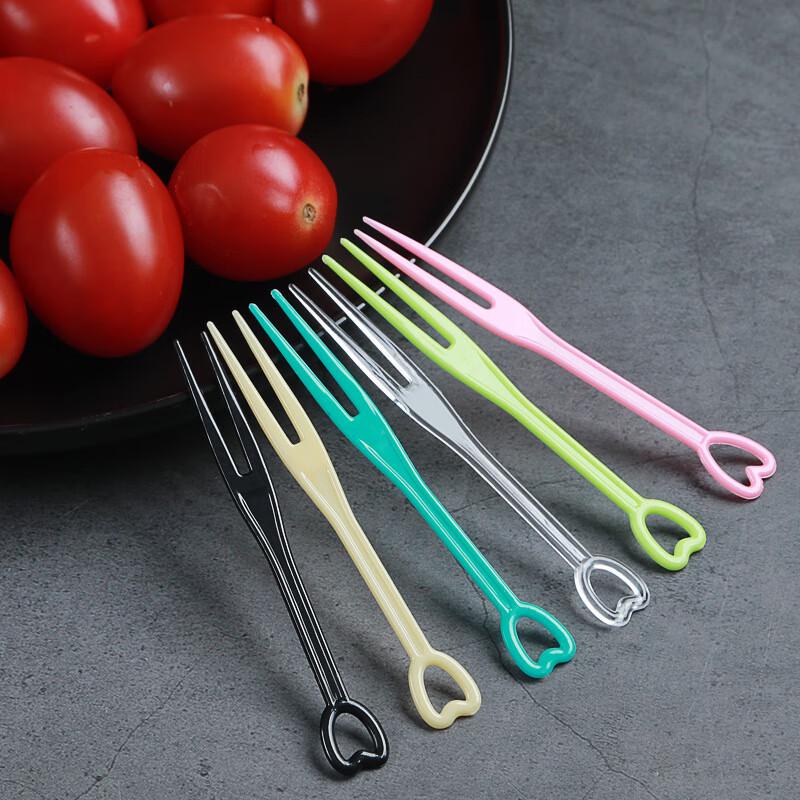 Disposable Plastic Fruit Forks (10000 Pcs)