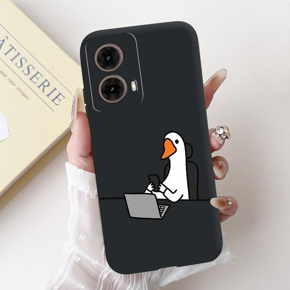 For Motorola Moto G85 5G Case XT2427-1 Luxury Candy Painted Cover Soft TPU Phone Case For Moto G35 G 55 85 MotoG55 MotoG85 Shell