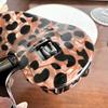 Elegant Vintage Leopard Print Hair Clip Featuring Durable Alloy Material For Stunning Updos And Everyday Styles