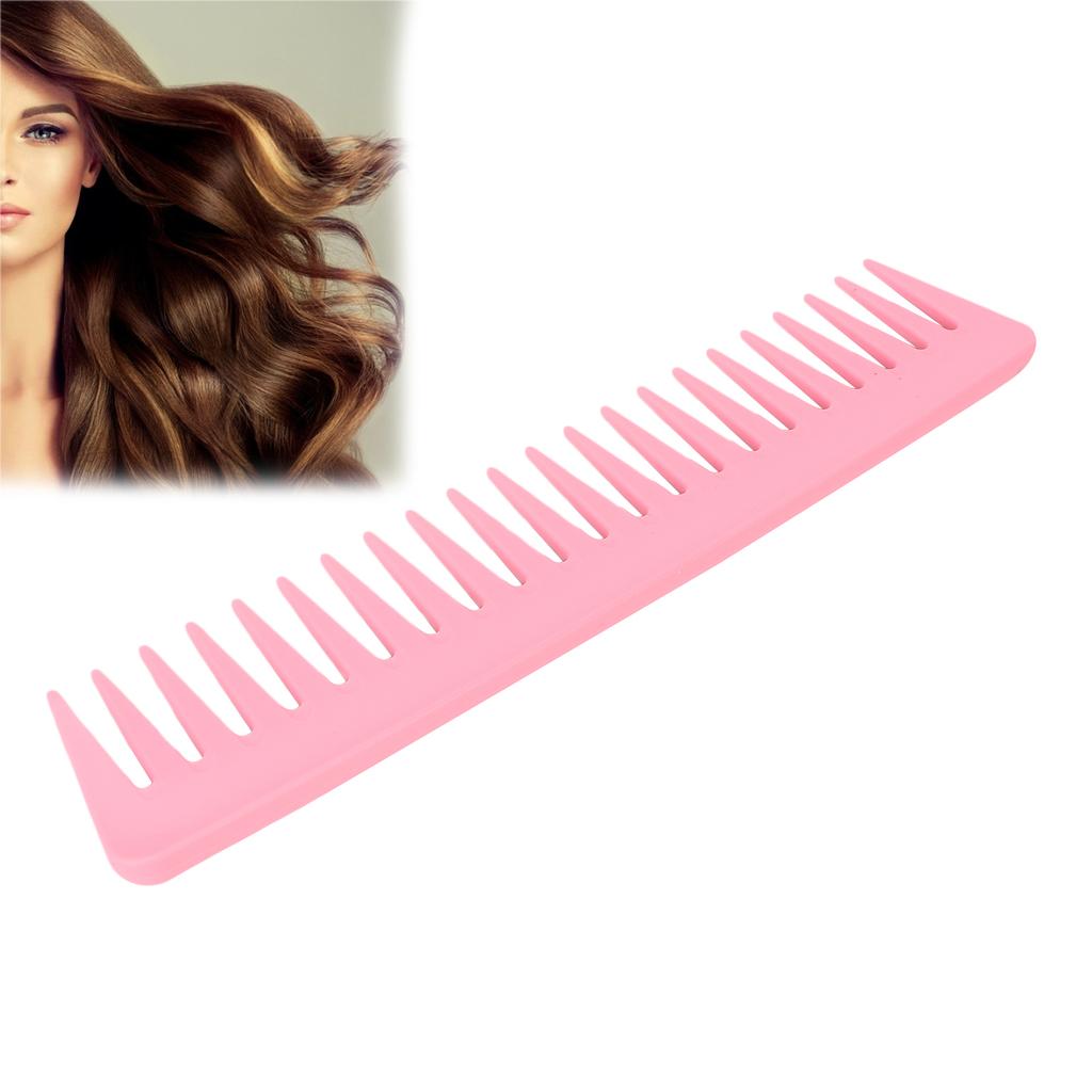 Wide Teeth Comb Rounded Large Hair No Handle Detangling Comb for Curly Hair Wet Dry Hair