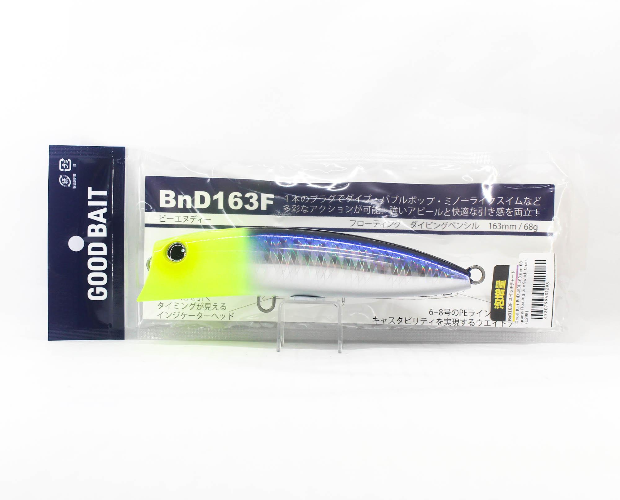 Хорошая приманка BnD 163F 163 мм 68 грамм Плавающая приманка Switch Chart (1298)