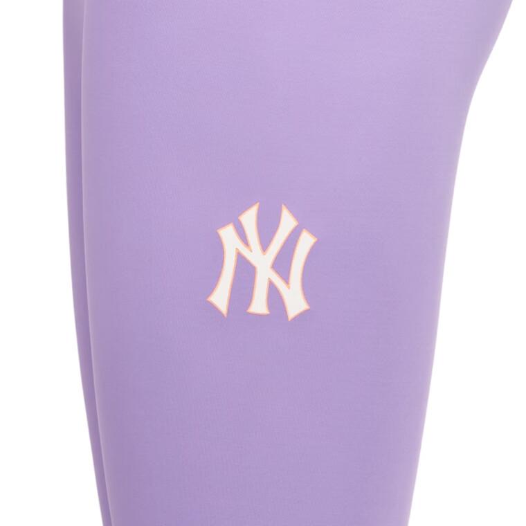 MLB New York Yankees Casual Fitness Sports Long Pants Women bottoms Purple 3FLGC0223-50PPN
