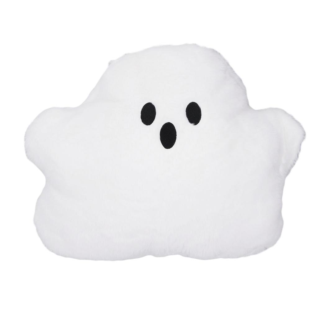 Ghost Throw Pillow Soft Comfortable Plush Cute Cartoon Indoor Decorative Throw Pillow