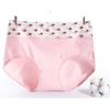 Dívčí kalhoty s vysokým pasem velké velikosti s potiskem, přiléhavé prodyšné dámské trojúhelníkové kalhoty elastické pohodlné spodní prádlo