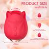 Rose Clit Sucker Vibrators for Women 10 Frequency Powerful Clitoris Stimulator Vacuum Sucking