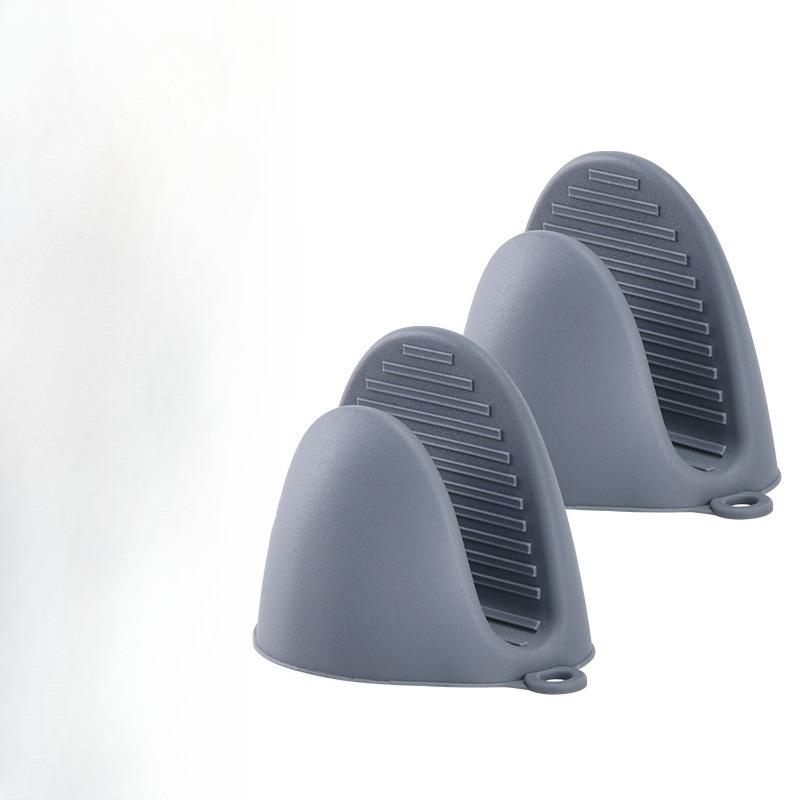 Silicone Anti-heat Gloves for Microwave Ovens Heat-resistant Gloves for Baking Ovens Thickened and Heat-resistant