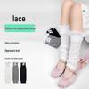 Women's Lace Floral Thin Leg Warmers: Spring/Summer Slimming Slouchy Boot Covers
