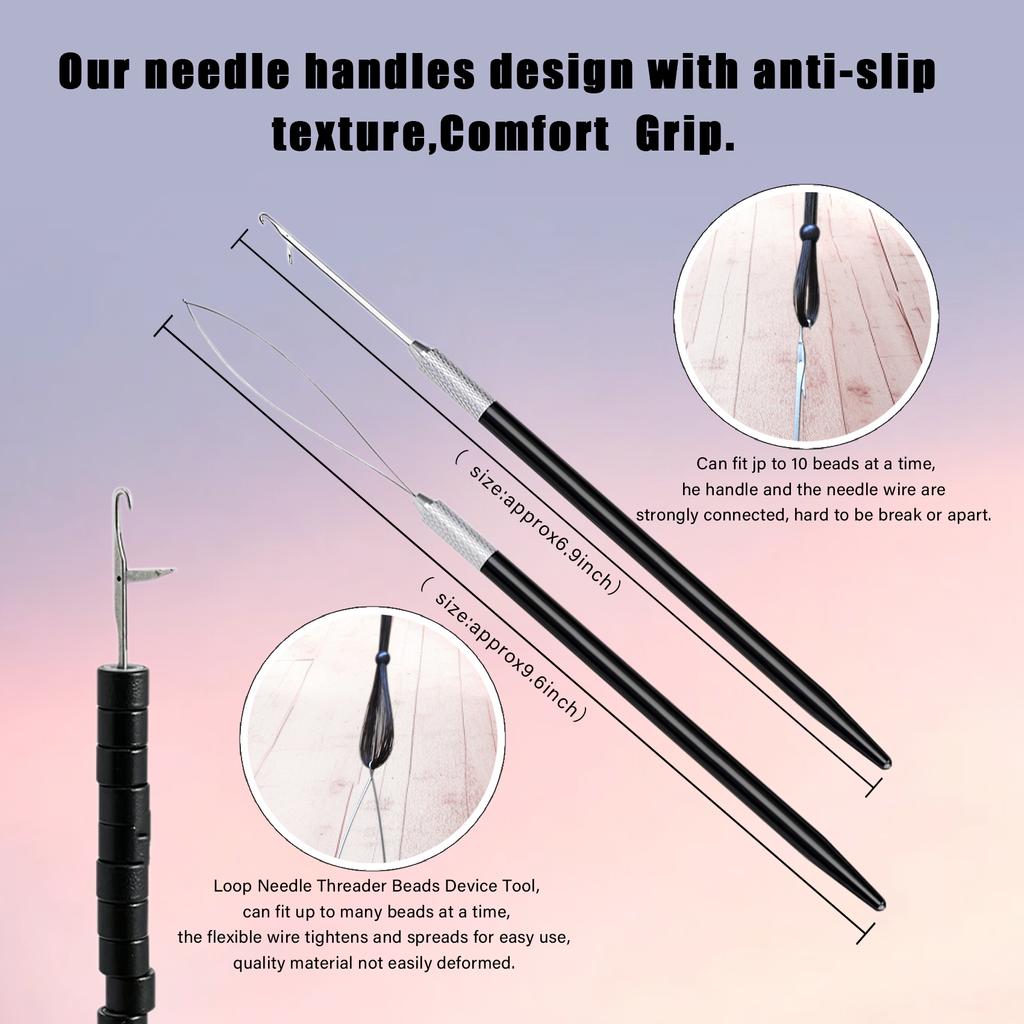 Clamp Pliers Hair Extension Plier Tool Kit for Micro Ring Link Bead Human Hair Extensions Opener Closer Tools
