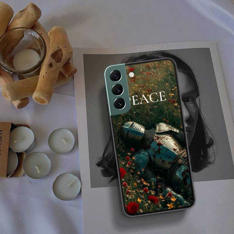 Flower Knight of the Light Phone Case For Samsung Galaxy S22 S25 Ultra S21 S10 Plus S26 Edge S20 S23 S24 FE Cover Silicone S