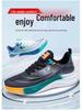 Men's Autumn Leather Casual Sneakers - Trendy, Simple Design for Walking and Shopping