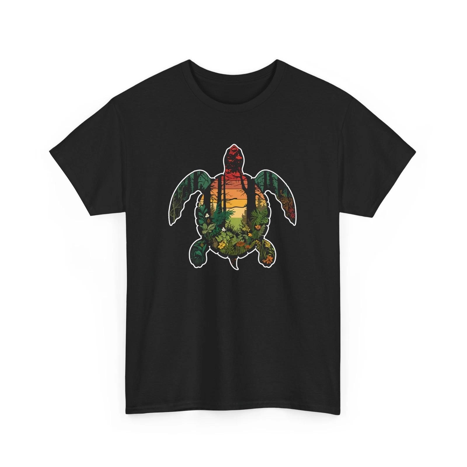 

Wild & Free T-Shirt | The Perfect Tee for Turtle & Nature Lovers | Turtle Tshirt L