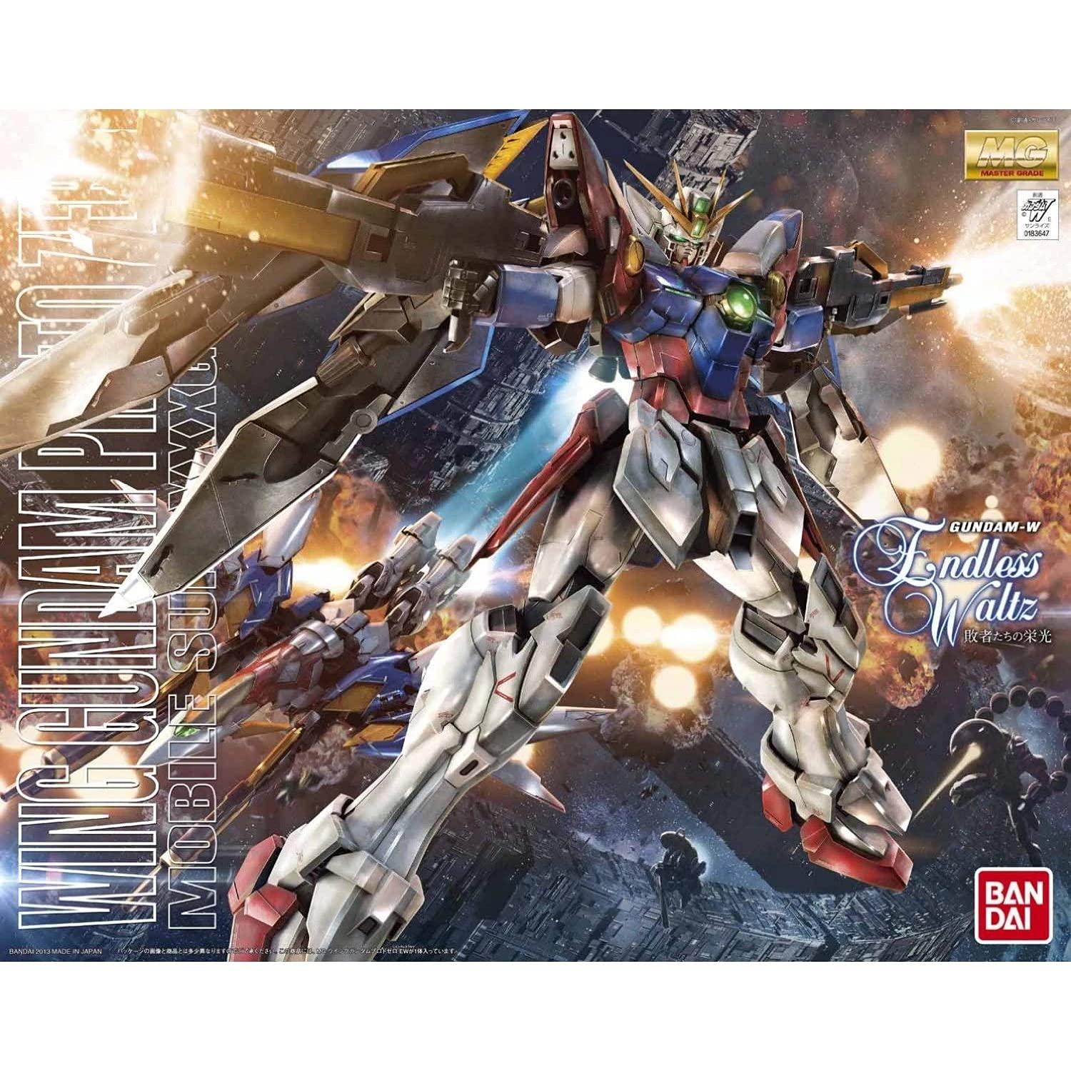 

MG Wing Gundam Proto Zero EW Мобильный отчет Gundam W Endless 1/100 XXXG-00W0 (Новый вальс) белый