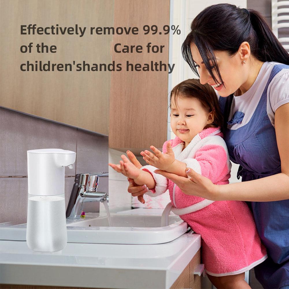 Rechargeable Electric Automatic Foam Soap Dispenser Mobile Phone Washer Bacteriostatic Supplementary Pack for Kids & Adults