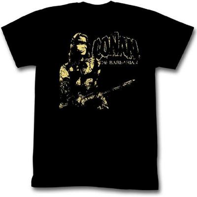 Conan Shirts The Man Adult Black Tee T-Shirt