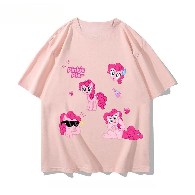 2026 summer new Little Pony animated series Briq Yunbao related products shortsleeved Tshirt for both Unisex and Women