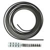 5m Brake Line Brake Pipe Steel Copper Plated + Plastic Coated 4.75mm&10 Screw Connections & 5 Connectors Brake Line Wire