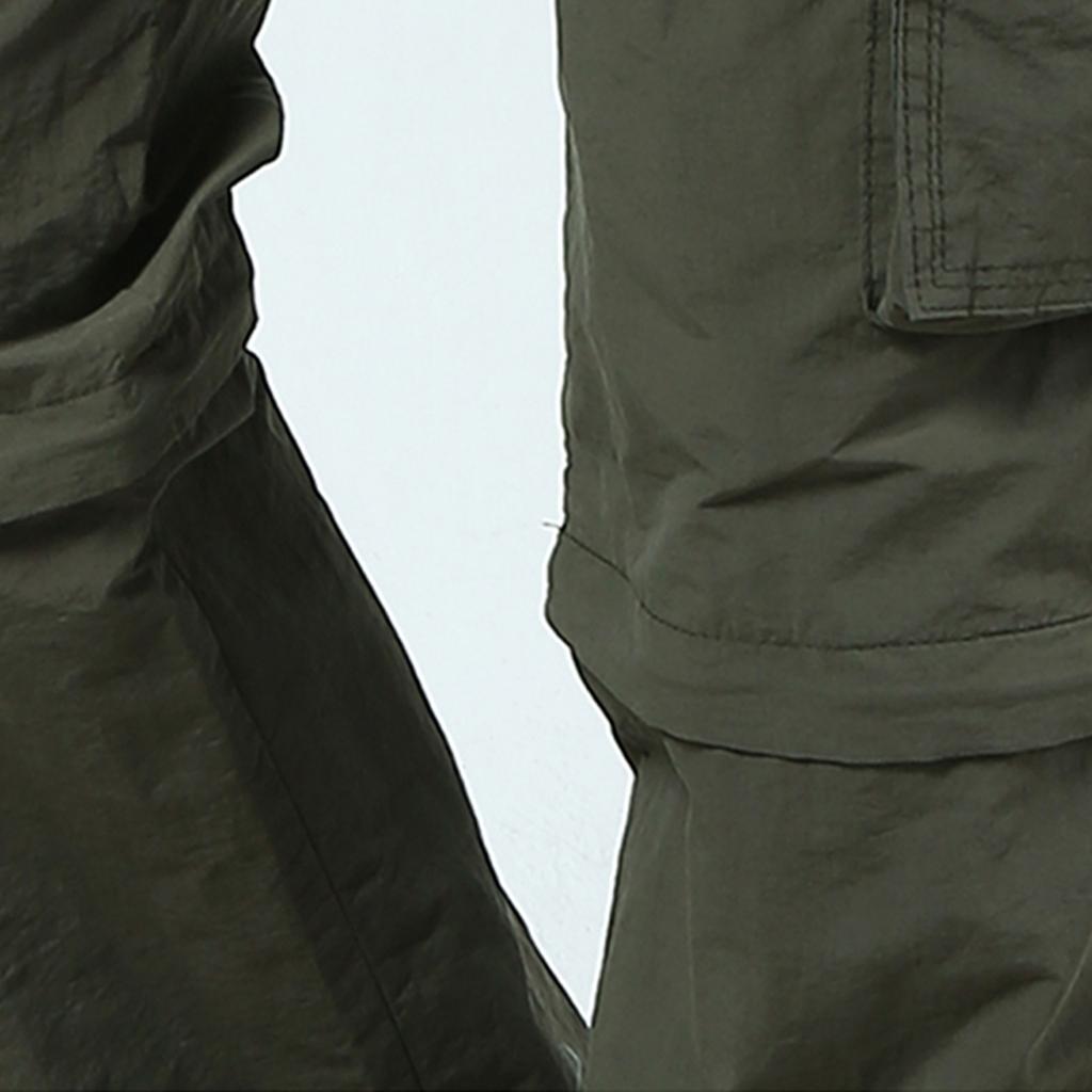 Pantaloni Corti Casual da Uomo ad Asciugatura Rapida Pantaloni da Escursionismo Staccabili