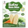 Baby Mum-Mum, Gaufrettes Douces pour les Dents, Légumes, 12 Paquets, 2 Gaufrettes Chacun