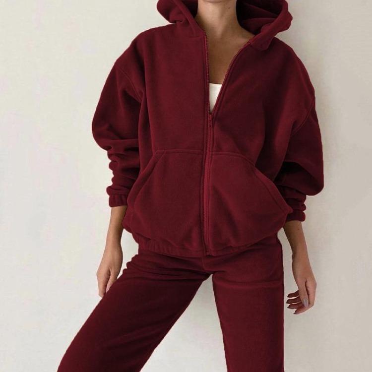 Women Casual Fashionable Sports Sweatshirt Suit