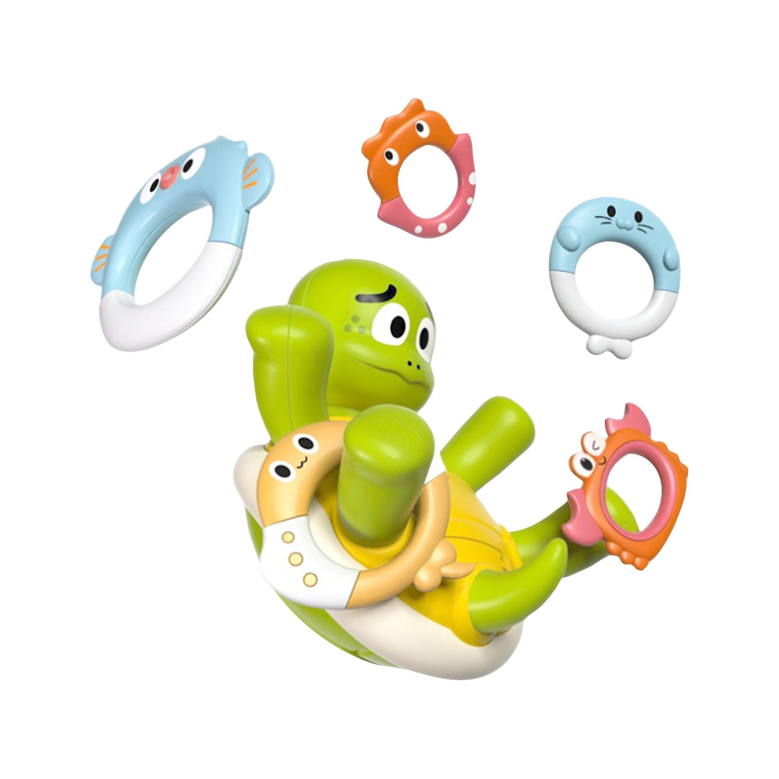 

Детская игрушка для ванны, перезаряжаемая игрушка для ванны «Черепашка», распылитель воды, не содержит плесени, подходит для детей в возрасте 1-3, 4, 5, 6 лет, для девочек и мальчиков в подарок One Size зелёный