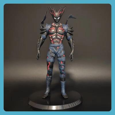 Anime One Punch Man Starry Sky Hungry Wolf Character Pvc Model Desktop Case Peripheral Action Figure Decoration Toy Gift Poseable Articulated Scale