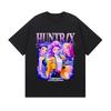 Huntrix Kpop Cazadores de Demonios Película 2025 Camisetas Gráficas Hombres Mujeres Moda de Alta Calidad Camiseta de Algodón Oversize Tops Harajuku