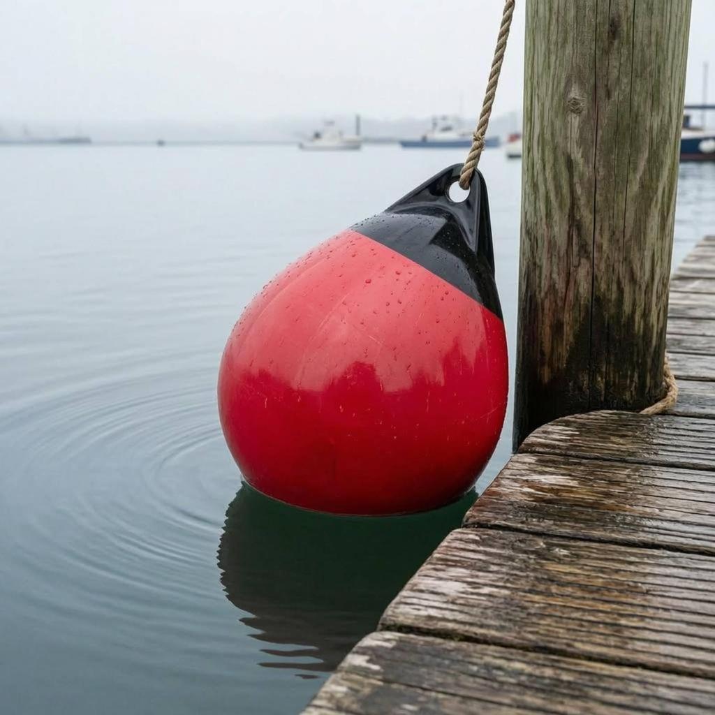 Anti-Collision Buoy PVC Boat Hull Guard Polyurethane Waterway Marker for