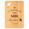 Planche À Découper - PLANETEE - Sara d'Amour - Bambou - 30 X 20 X 1 Cm - Trou 24 Mm