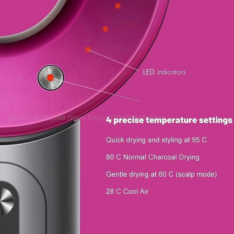 Super Hair Dryer 220V Leafless Hair Dryer Personal Hair Care Styling Negative Ion Tool Constant Anion Electric Hair Dryers