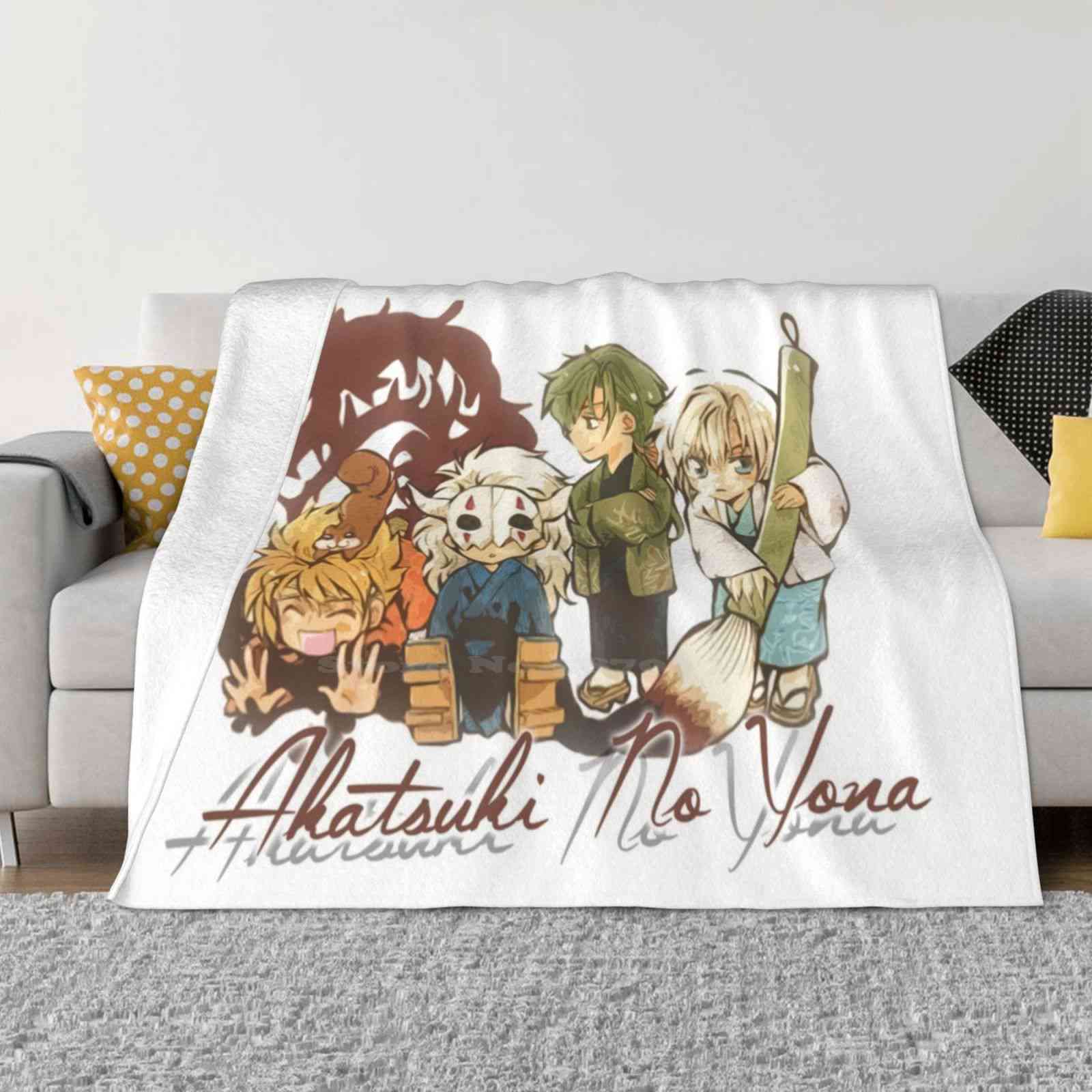 

Any Creative Design Comfortable Warm Flannel Blanket Akatsuki No Yona Yona Of The Dawn Anime Manga 30x40in
