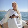 European & American Spring 2026 Retro Loose Knit Round Neck Hoodie Sweater