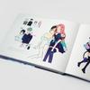 ALIEN STAGE Chinese Version Official Artbook Album Book Popular Sci-fi Talent Competition Animation Exquisite Illustration