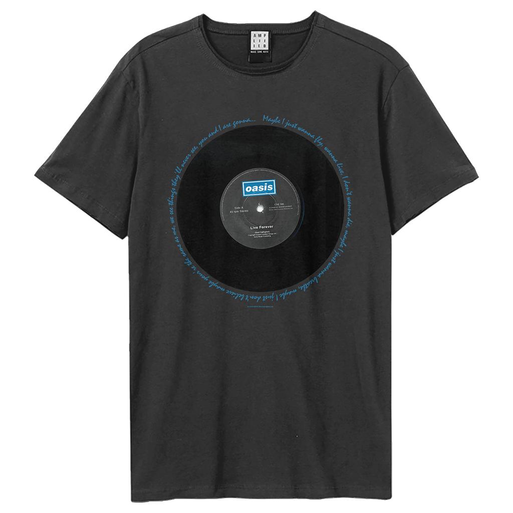 Oasis Unisex Adult Live Forever Oasis T-Shirt