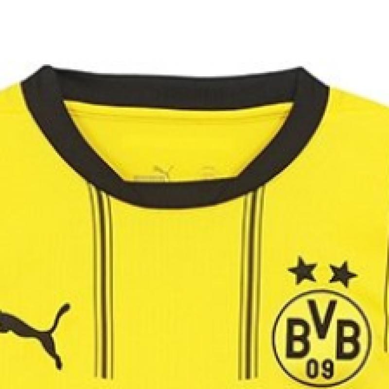 Puma Short Sleeve Jersey Dortmund 2024 25 Home Jersey
