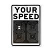 Solar-Powered Speed Display: Radar Speed Measurement with Smile Face Sign