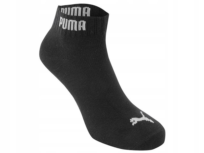 Puma Quarter Socks Black Size 39-42